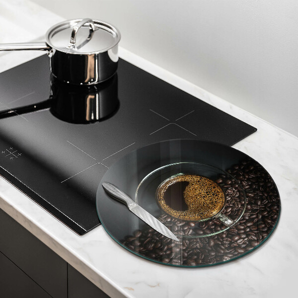 Chopping board Coffee and grains