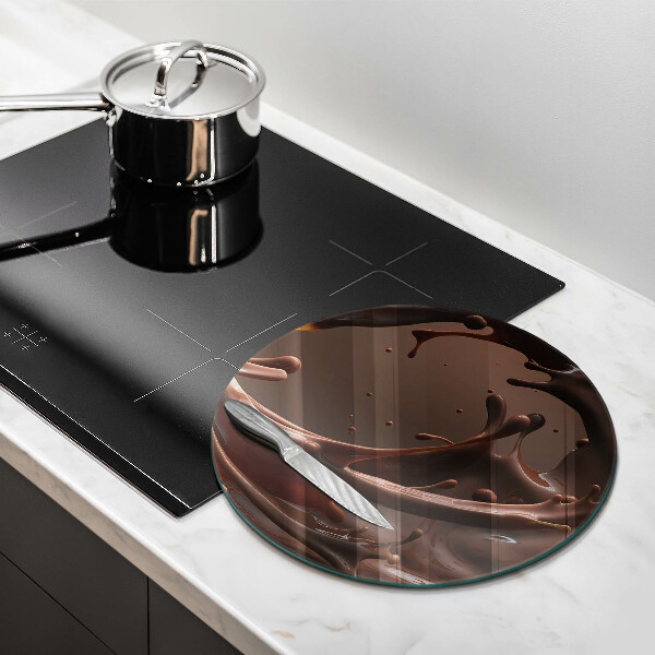 Chopping board Liquid chocolate