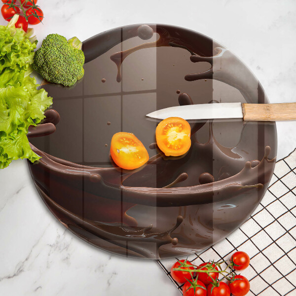 Chopping board Liquid chocolate