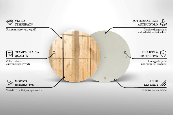 Chopping board Delicate wooden boards