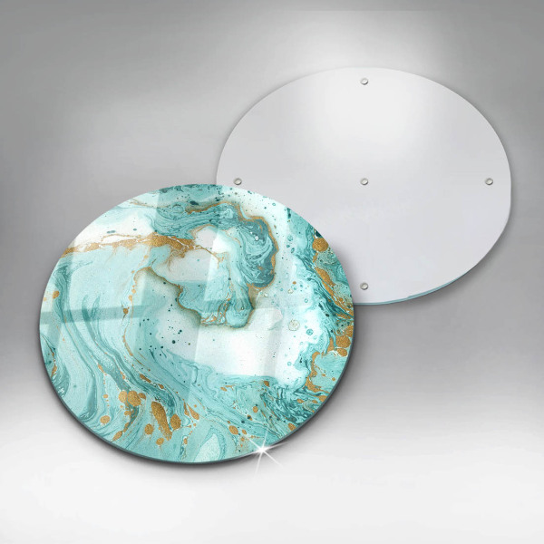 Chopping board Blue abstraction