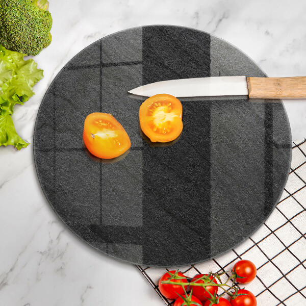 Glass cutting board Texture stone