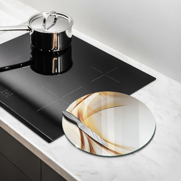 Chopping board glass Abstraction shapes