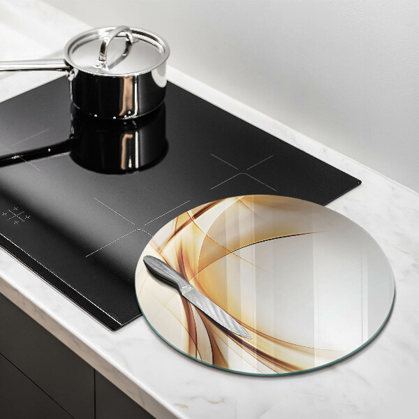 Chopping board glass Abstraction shapes