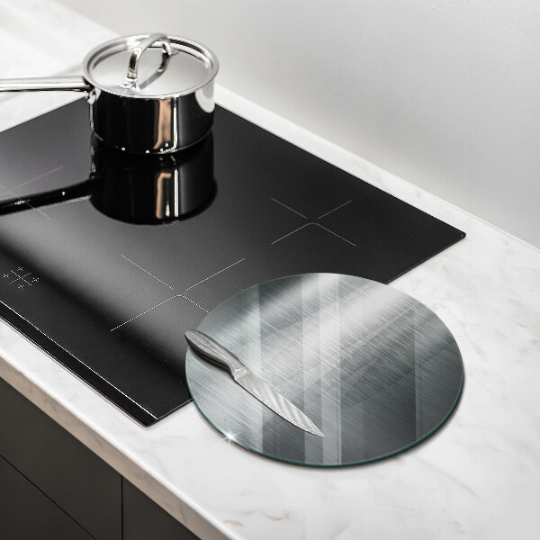 Chopping board glass Metal texture