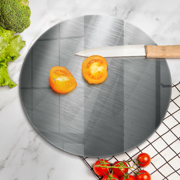Chopping board glass Metal texture