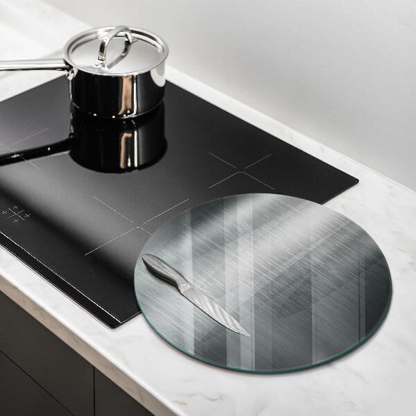 Chopping board glass Metal texture