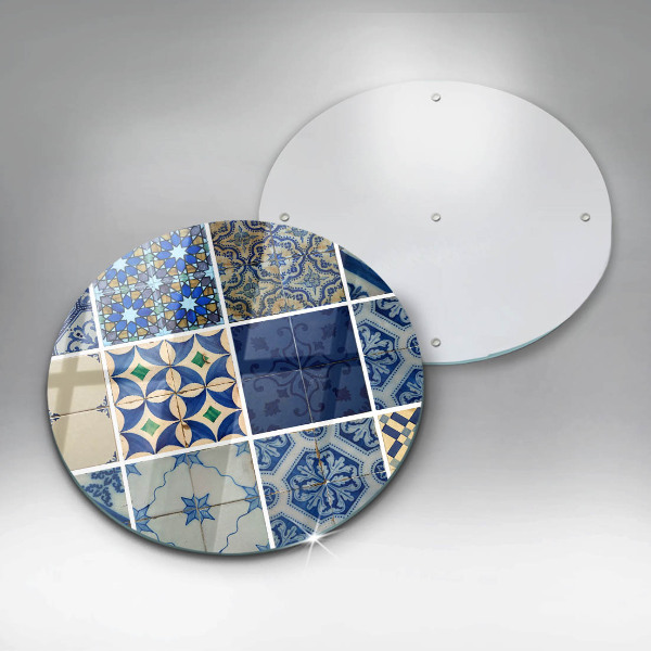 Chopping board glass Decorative tiles