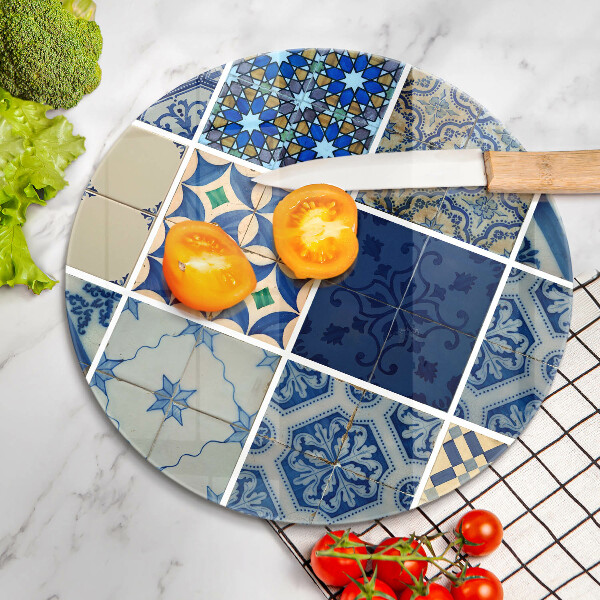 Chopping board glass Decorative tiles