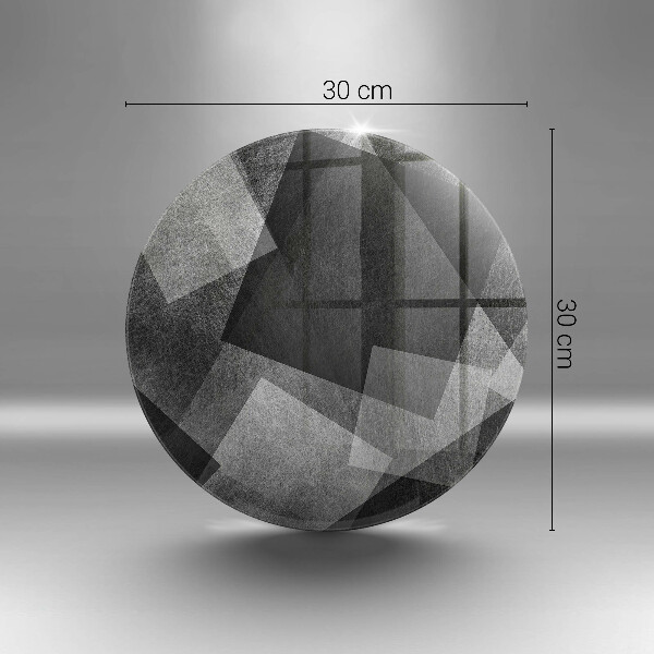 Chopping board Geometric abstraction