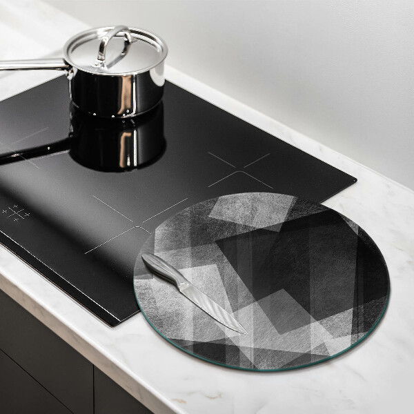 Chopping board Geometric abstraction