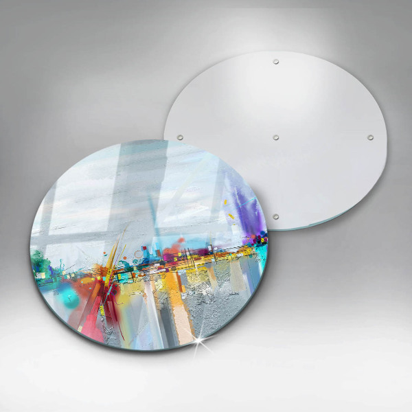 Chopping board Painted abstraction