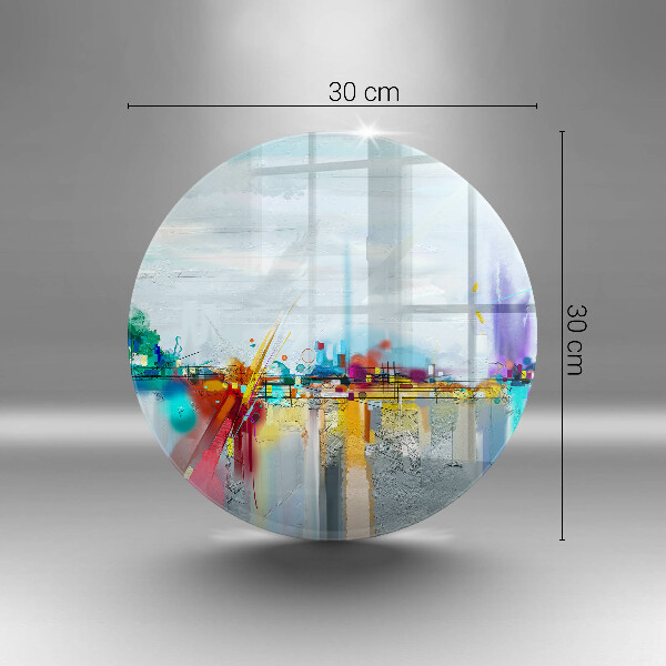 Chopping board Painted abstraction