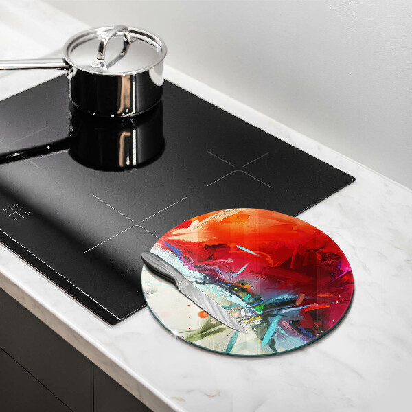 Chopping board Painted abstraction