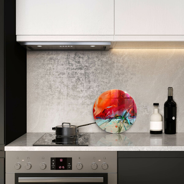 Chopping board Painted abstraction