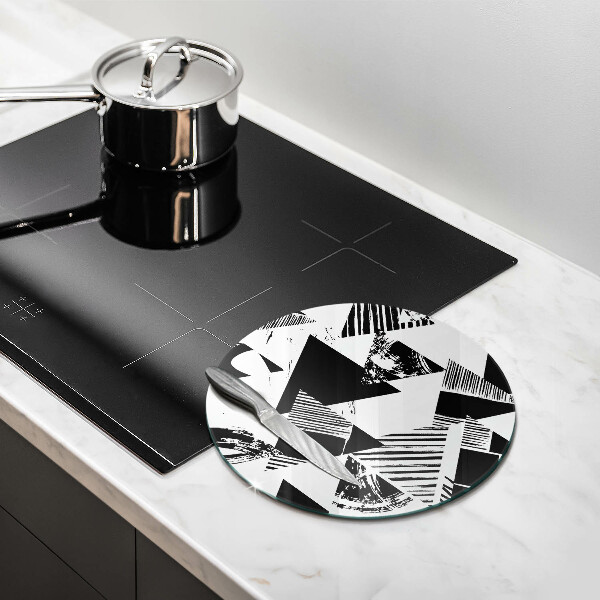 Chopping board Geometric triangles