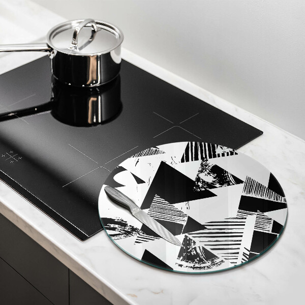 Chopping board Geometric triangles