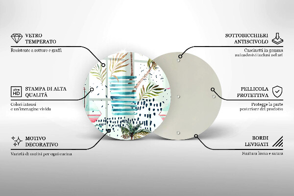 Chopping board Holiday illustrations