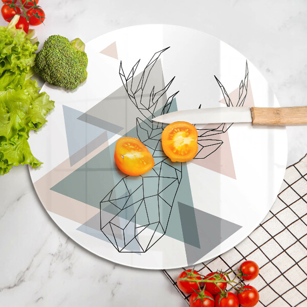Chopping board Abstract deer