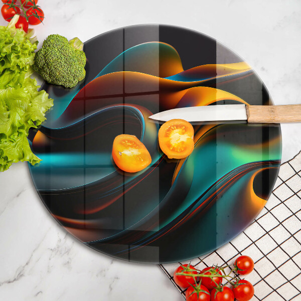 Chopping board Colorful abstraction