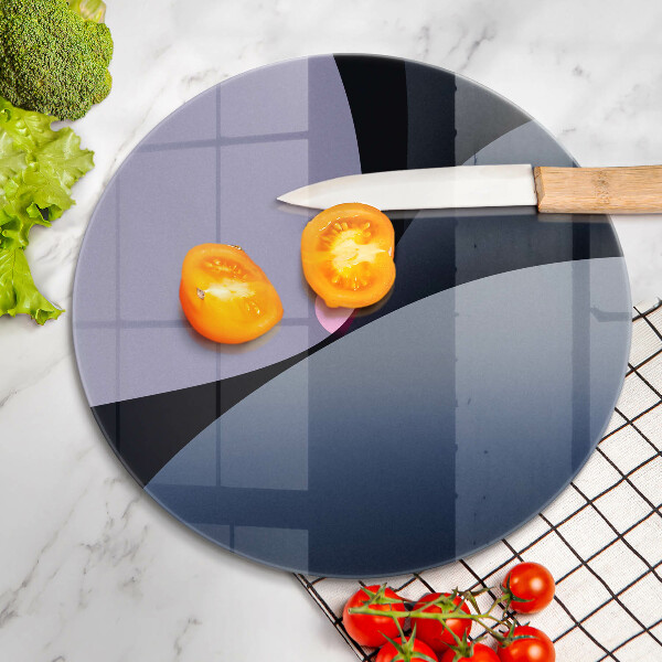 Chopping board glass Abstraction shapes