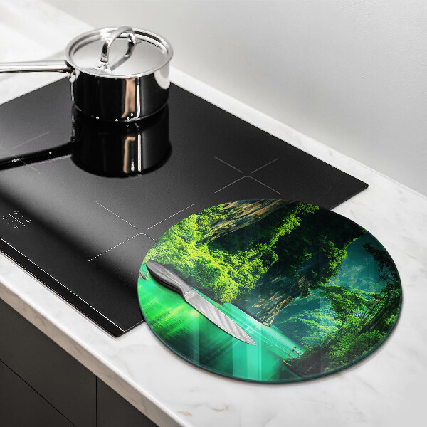 Chopping board Laguna landscape