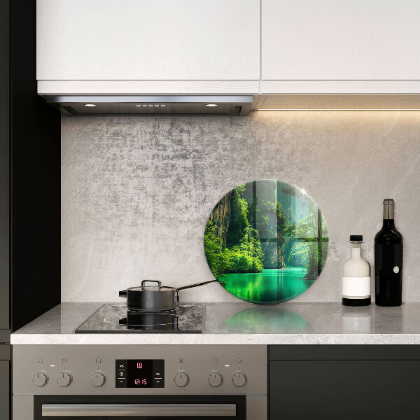 Chopping board Laguna landscape