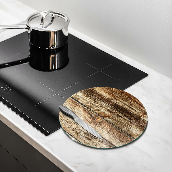 Chopping board glass Wood texture boards