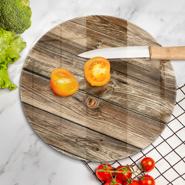 Chopping board glass Wood texture boards