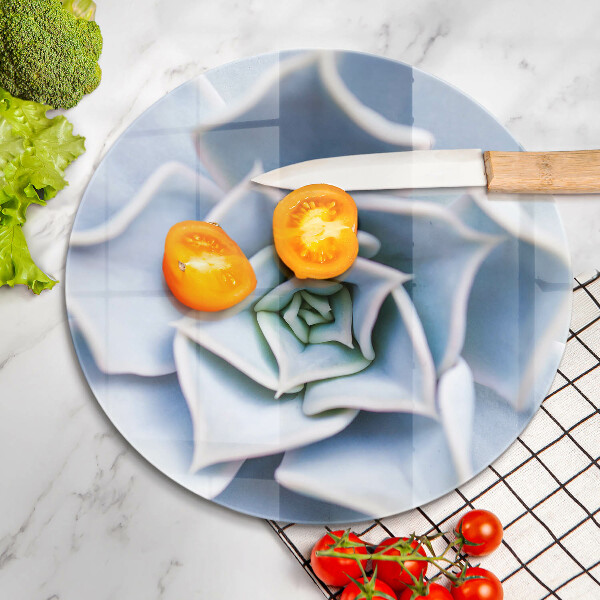 Chopping board glass Flower plant