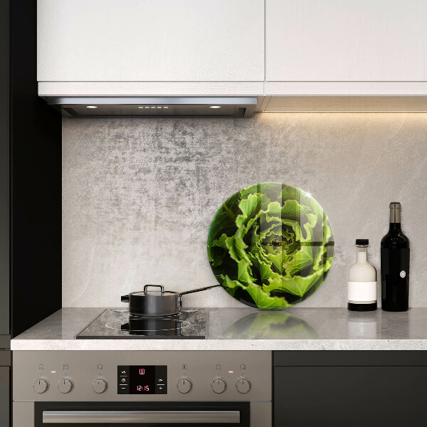 Chopping board glass Food - lettuce