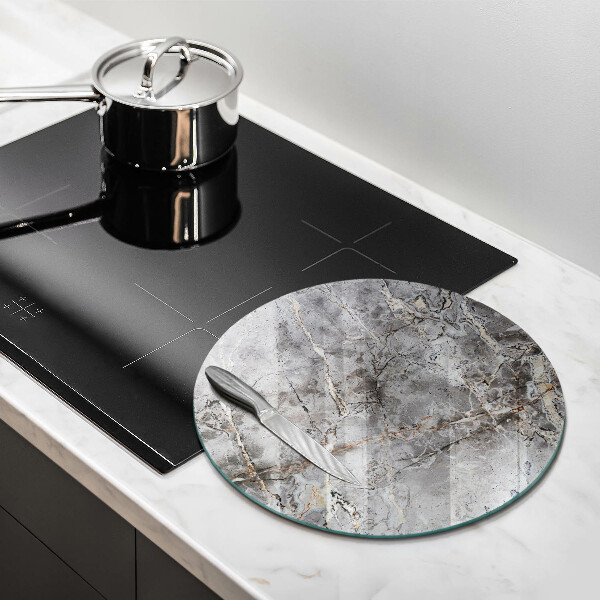 Glass cutting board Stone texture
