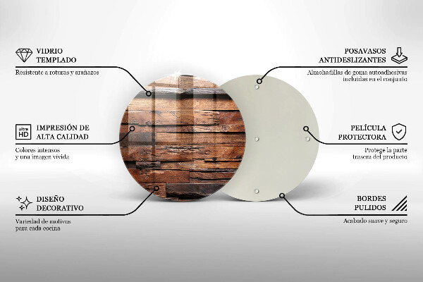 Chopping board glass Decorative wood boards