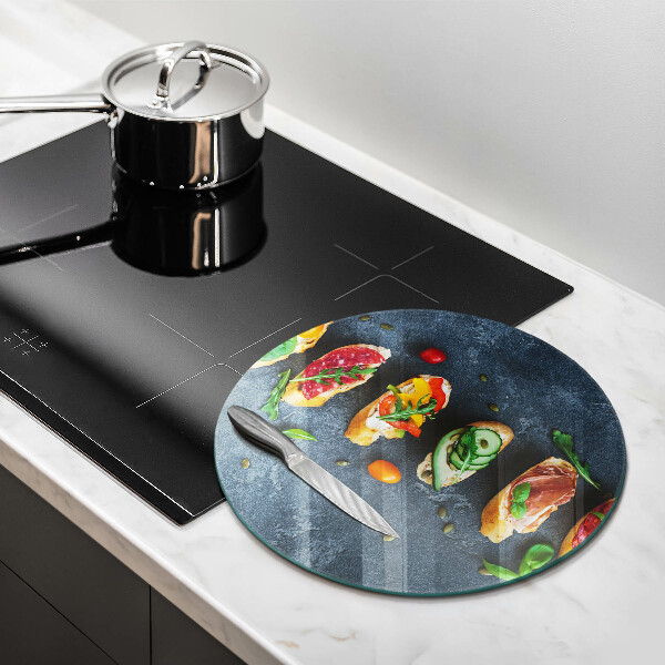 Chopping board Colorful Sandwiches