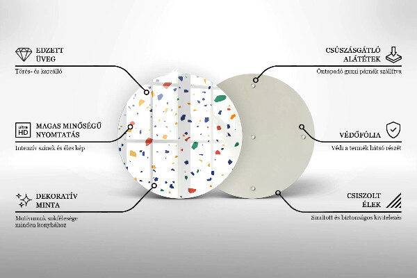 Chopping board Colored gres