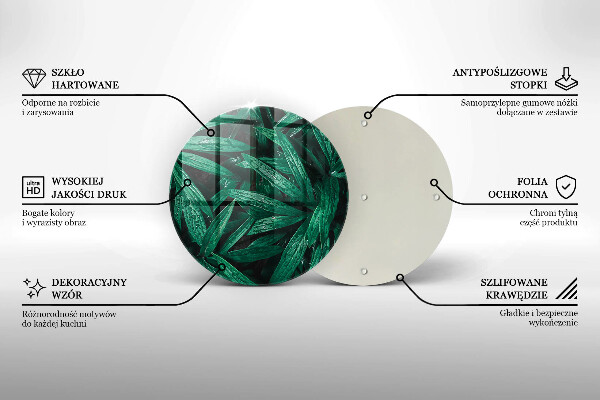 Chopping board Plants leaves