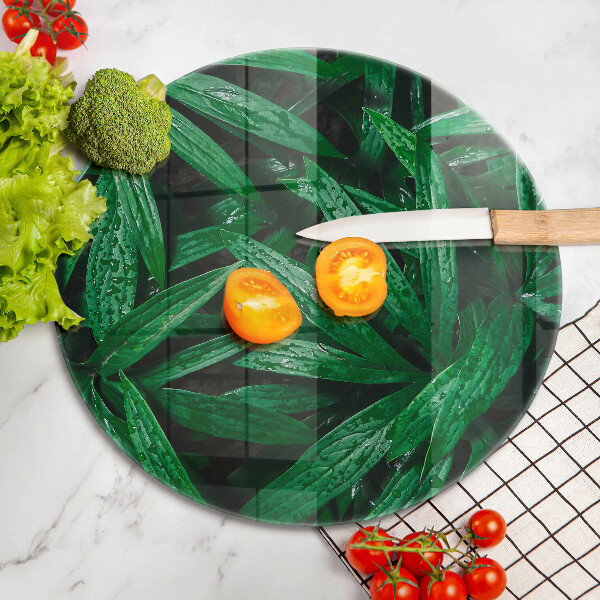 Chopping board Plants leaves