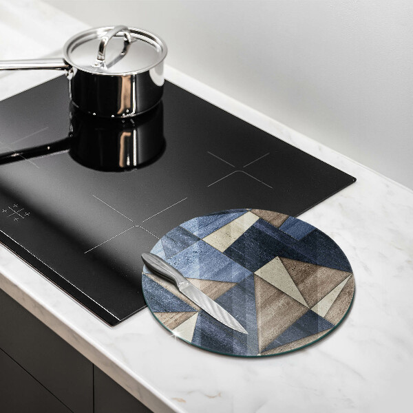 Chopping board Geometric abstraction