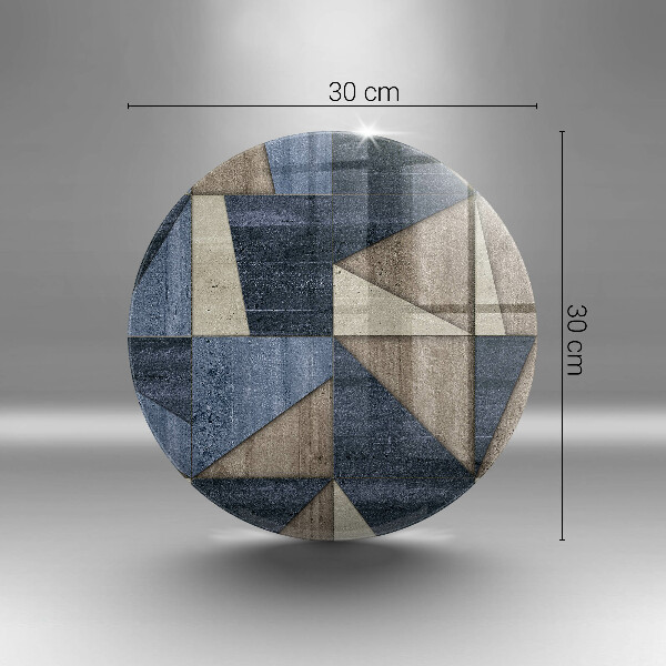 Chopping board Geometric abstraction