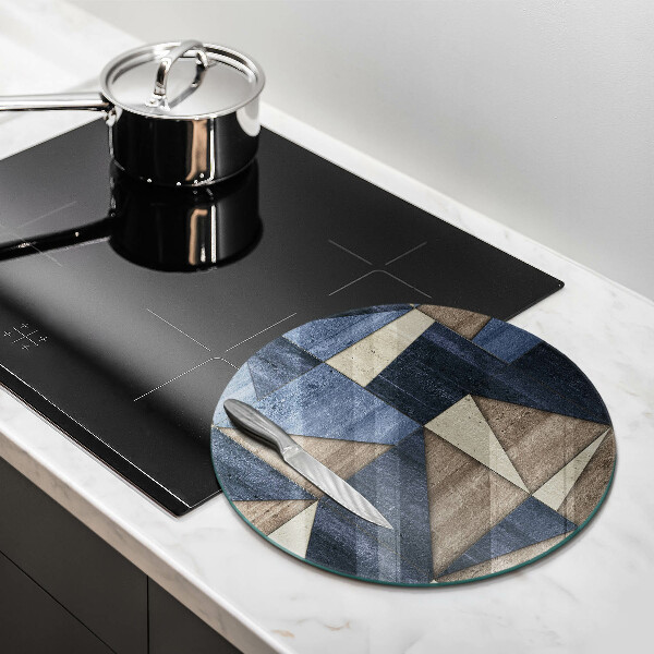 Chopping board Geometric abstraction