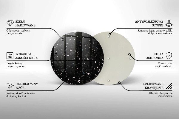 Chopping board Dark stone