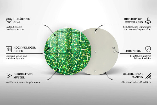 Chopping board Leaf structure