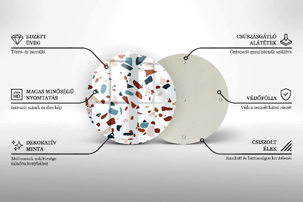 Chopping board Decorative stone