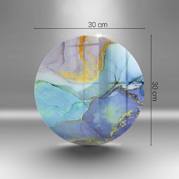 Chopping board Cracked stone gold