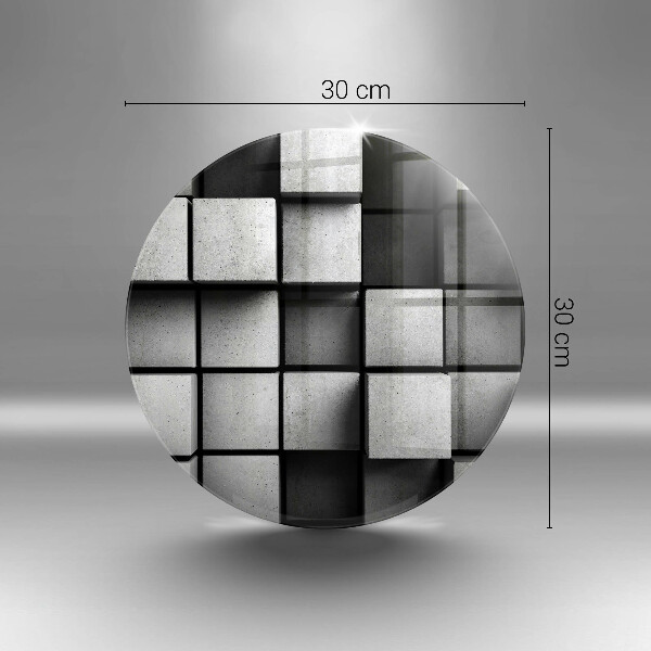 Chopping board 3D geometry background