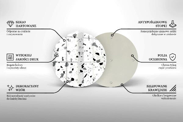 Chopping board Decorative stone gres