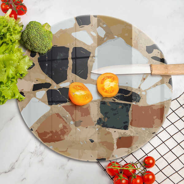 Chopping board Decorative stones