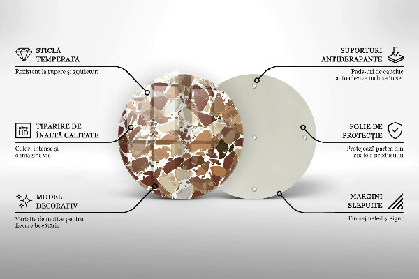 Chopping board Decorative stone stains