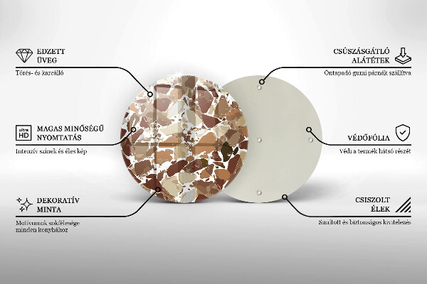 Chopping board Decorative stone stains