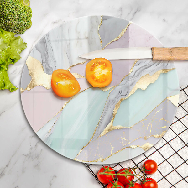 Chopping board Pastel marble